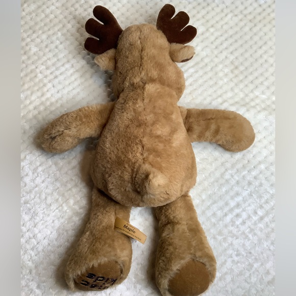 AURORA World Mac Kids Plush Maple Moose Stuffed Animal Soft Toy - Picture 5 of 13